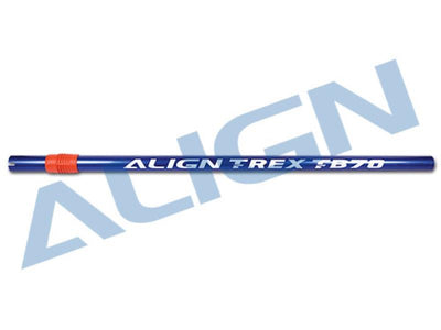 Align TB70 Carbon Fiber Tail Boom - Blue : HB70T008XGT