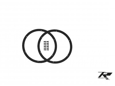 Tail Drive Pulley Guide Rings Incl. Screws : TR680-101