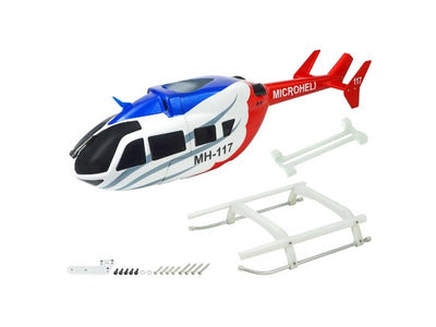 Airbrush Fiberglass EC145 Scale (WT) - GOOSKY S2 : MH-GSS2-SE12