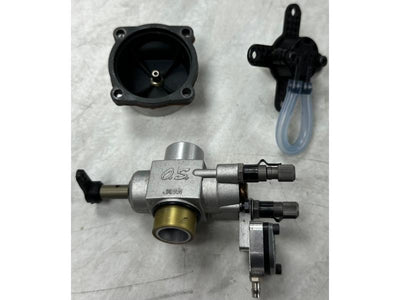 OS Engine OS61B Pumped Carburettor + Backplate (Second Hand) : MHSH30