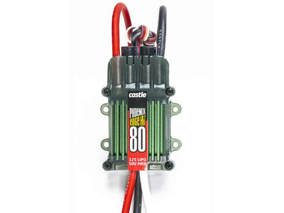 Castle Phoenix Edge HV 80 AMP ESC, 12S / 50.4V, NO BEC : CC10500