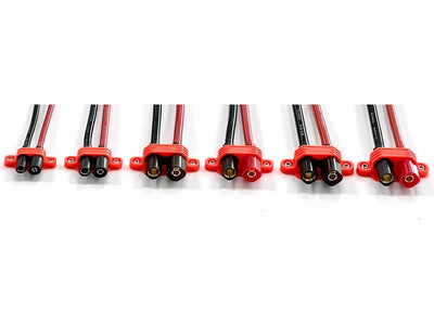 RCProPlus Horizontal Socket Clips Pack (D6) : REB6808HSCD6S4