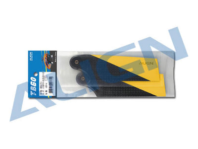 Align 95 Carbon Fibre Tail Blade - Yellow : HQ0950ET