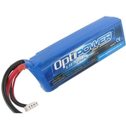 Optipower Ultra 50C Lipo Battery 2150mah, 3S, 12AWG : OPR21503S-50C - Midland Helicopters