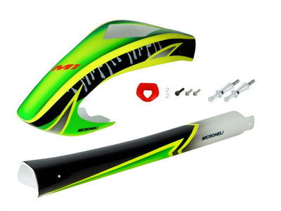 Airbrush Fibreglass Green Scratch Fuselage - OMP Hobby M1 EVO : MH-M1EV-FLGM