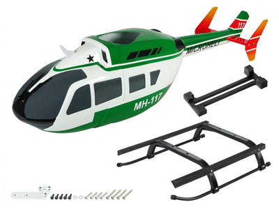 Airbrush Fibreglass EC145 Scale (E) - GOOSKY S2 : MH-GSS2-SE15