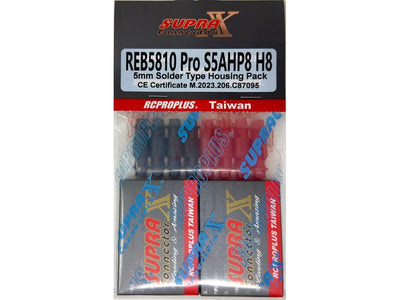 RCPROPLUS PRO S5 Connector Housing Pack : REB5810PROS5AHP8
