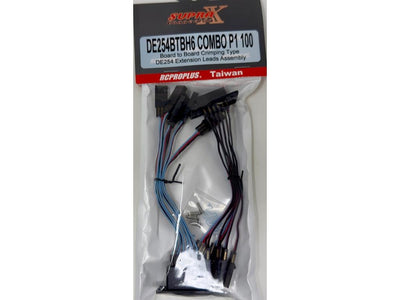 RCPROPLUS DE254 Wing To Fuse Combo : DE254BTBH6COMBOP