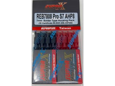 RCPROPLUS PRO S7mm Connector Housing Pack : REB7808PROS7AHP8