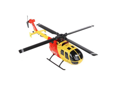 Twister BO-105 Scale 250 Flybarless Helicopter with Stabilisation/Altitude Hold (Yellow/Red) : TWST1002YR