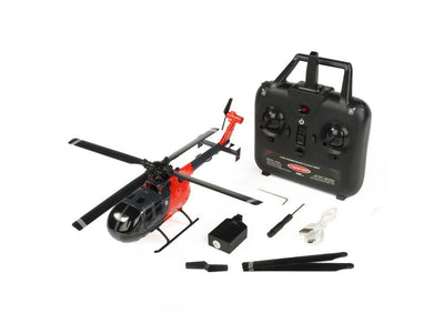 Twister BO-105 Scale 250 Flybarless Helicopter with Stabilisation/Altitude Hold (Grey/Red) : TWST1002GR