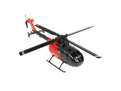 Twister BO-105 Scale 250 Flybarless Helicopter with Stabilisation/Altitude Hold (Grey/Red) : TWST1002GR