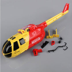 Twister Fuselage Body Yellow/Red for BO-105 : TWST4001067 - Midland Helicopters