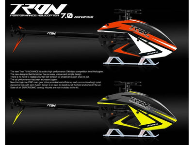 Tron 7.0 ADVANCE - Grey/Yellow : TR700-988