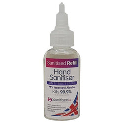 Hand Sanitiser 70% ISO Alcohol : 50ml : SAN50ML