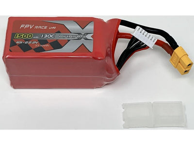 ManiaX 22.2V 1500mah 130C Lipo : MX1500-6S-130
