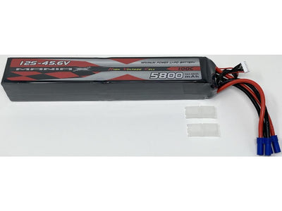 ManiaX 45.6V 5800mah 100C Stick Lipo : MX5800-12SHV-100