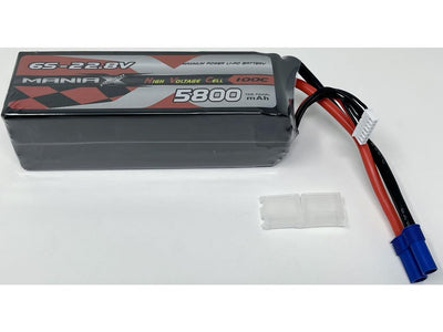 ManiaX 22.8V 5800mah 100C Lipo : MX5800-6SHV-100