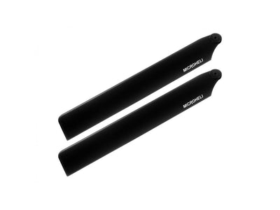 Carbon Plastic Main Blade 126mm - OMP Hobby M1/EVO/GOOSKY S1 : MH-OMM1903