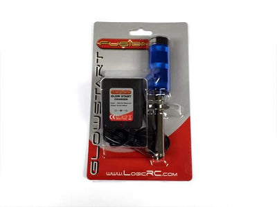 Aluminium Glowstart w/Meter (2400mAH 1.2V NiMH) + UK Charger : FS-GS02