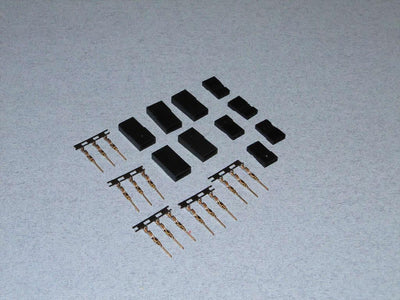 JR Female Socket Set - Gold Pins (5) : FS-JRF/05