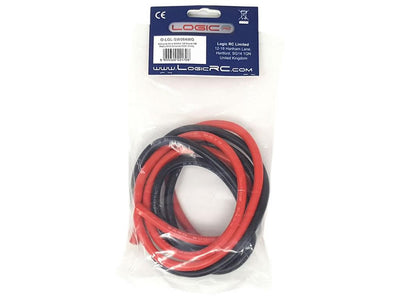 Silicone Wire 8AWG 1M Black/1M Red (1650 Strands OD6.0mm) : LGL-SW08AWG
