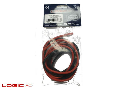 Silicone Wire 14AWG 1M Black/1M Red (400 Strands OD 3.5mm) : LGL-SW14AWG