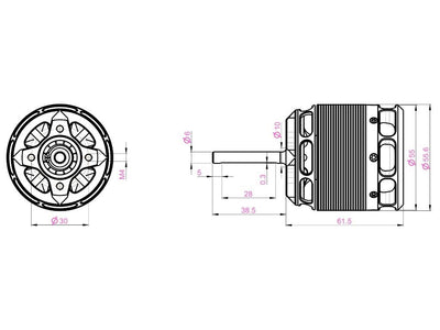 Kontronik PYRO 750-56 L Motor : 277101