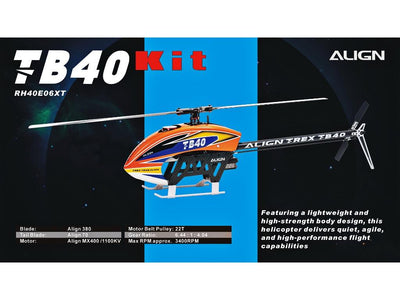 Align TB40 Kit w/Motor : RH40E06XT