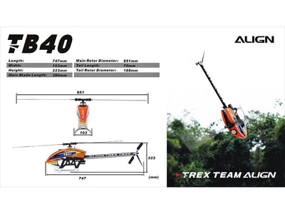 Align TB40 Kit w/Motor : RH40E06XT