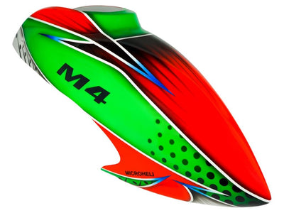 Airbrush Fiberglass Green Hunter Canopy - OMP Hobby M4 : MH-OMM4080GH