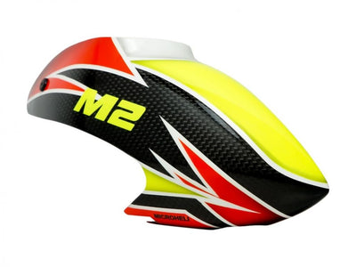 Airbrush Carbon Fiber Warrior Canopy - OMP Hobby M2 / EVO : MH-M2EV100WA