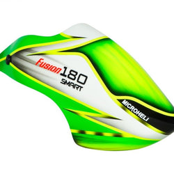 Airbrush Fiberglass Green Mask Canopy - BLADE FUSION 180 Smart : MH-F18S080GM
