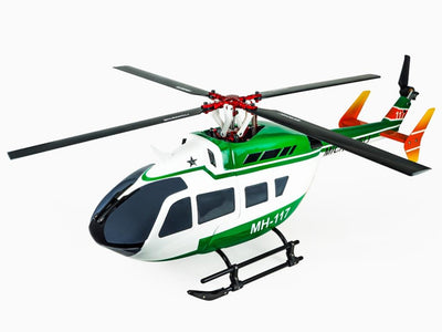 Aluminum Tube Landing Gear EC145 Style - OMP Hobby M2 V2 / EXP / EVO : MH-M2EX006CBK