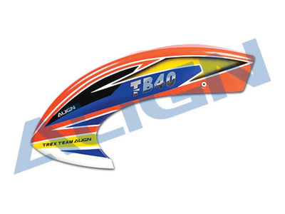 Align TB40 Painted Canopy - Orange : HCB4001T