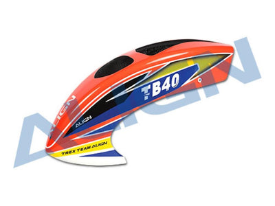 Align TB40 Painted Canopy - Orange : HCB4001T