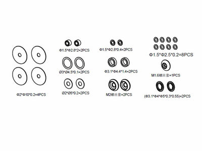 Goosky S2 Gasket Set : GT000053