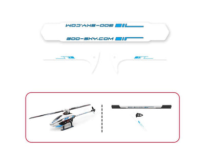 Goosky S2 White Sticker Set (3 Sets In White Color) : GT000128