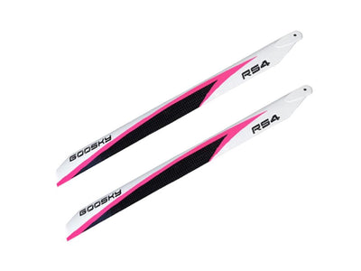 Goosky RS4 390mm Carbon Main Blade Set (Pink) : GT020173