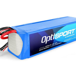 6S 2200mAh 40C Optisport Lipo : OPR22006S-40