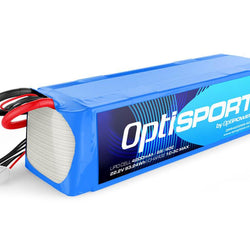 6S 4200mAh 40C Optisport Lipo : OPR42006S-40 - Midland Helicopters