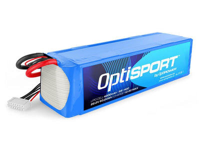 6S 4200mAh 40C Optisport Lipo : OPR42006S-40