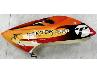 Thunder Tiger E820 Canopy Orange/Red (Second Hand) : MHSH37