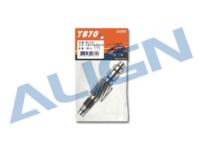 Align TB70 Front Drive Main Shaft - 15T : HB70B021XXT
