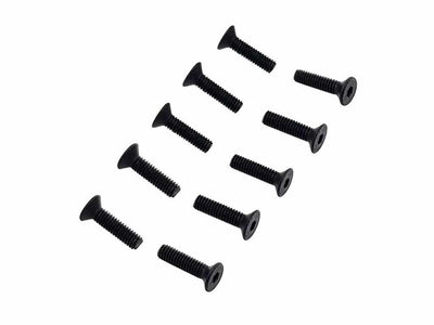 SAB RAW 420C Flat Head Cap Screw M2.5 x 10 (10pcs) : HC705-S