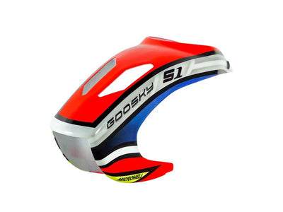 Airbrush Fiberglass Red Gopher Canopy GOOSKY S1 : MH-GSS1080RG