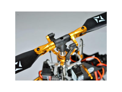 Aluminum Main Blade Grip W/ Thrust Bearing (RED) BLADE FUSION 180 : MH-F180102