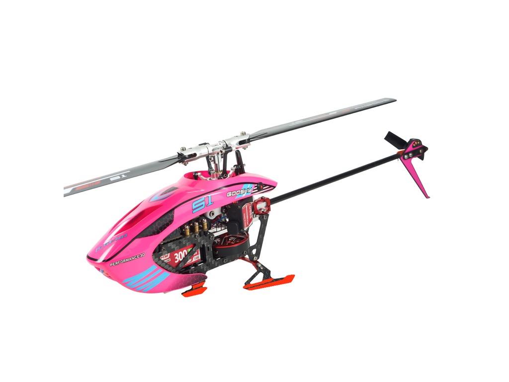 Carbon Fiber Round Tail Boom Conversion Set (RED) GOOSKY S1 : MH-GSS1 ...