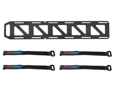 OMP M7 Battery Tray with 4 Battery Straps : OSHM7050
