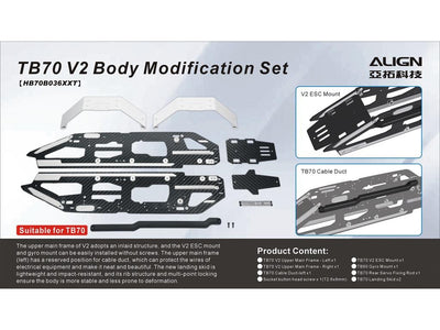TB70 V2 Body Modification Set : HB70B036XXT